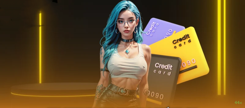 Imagem promocional do cassino online da 44x mostrando jogos ao vivo