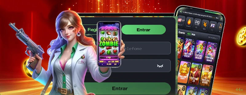 44x - Entre no Jogo e Ganhe Muito no Cassino Online Mais Seguro do Brasil!